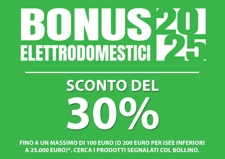 BONUS ELETTRODOMESTICI 2025